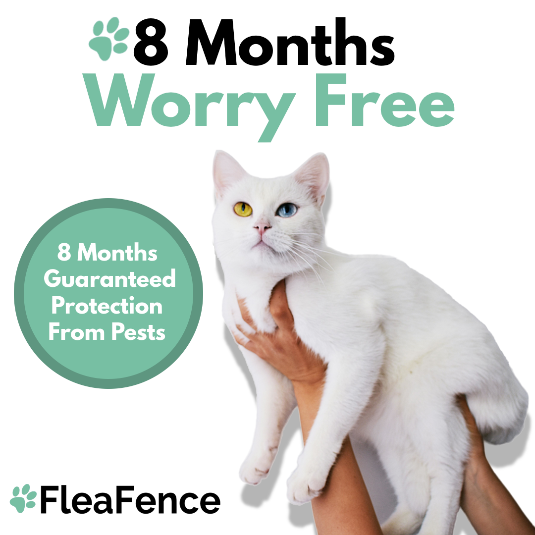 FleaFence™ 8-Month Natural Flea & Tick Defense Collar